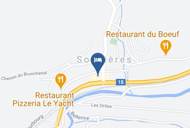 Delemont - Hotel Restaurant Le Cavalier Maps