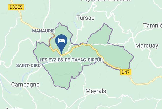 Dordogne - Hotel Restaurant Le Centenaire Maps