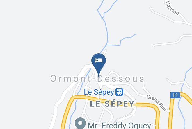 Aigle - Hotel Restaurant Le Cerf Maps
