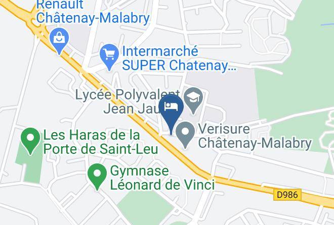 Hauts De Seine - Hotel & Restaurant Le Chateaubriand Maps