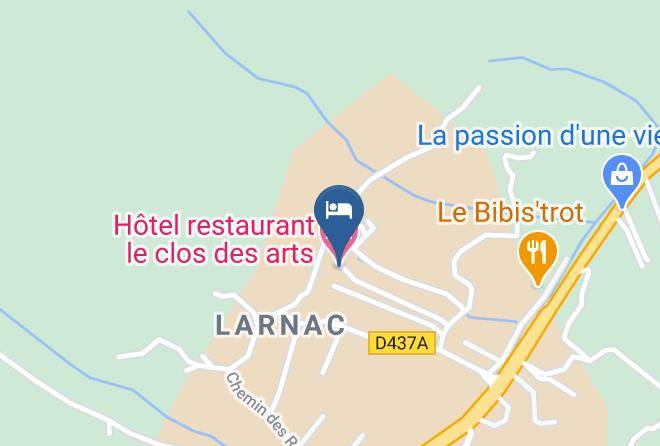 Gard - Hotel Restaurant Le Clos Des Arts Maps