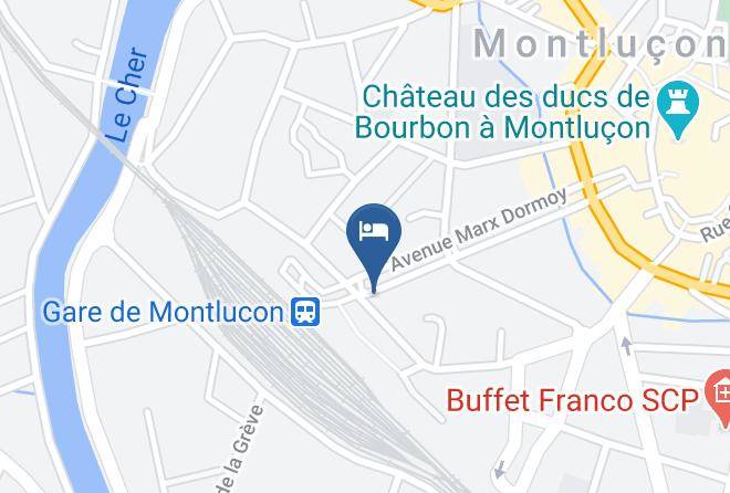 Allier - Hotel Restaurant Le Faisan Maps