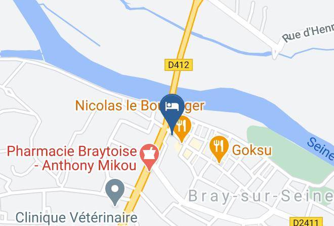 Seine Et Marne - Hotel Restaurant Le Flamboyant Maps
