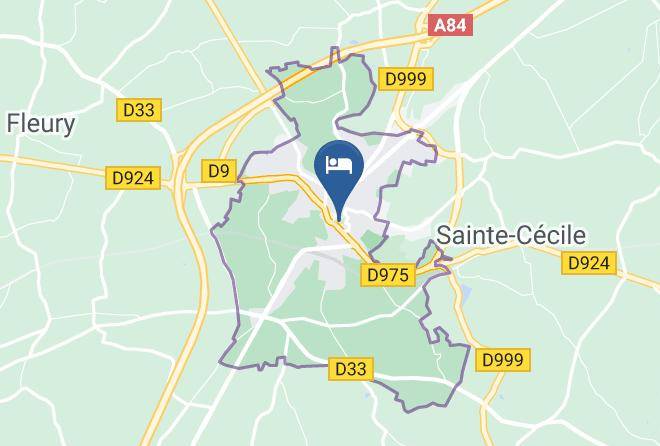 Manche - Hotel Restaurant Le Fruitier Maps