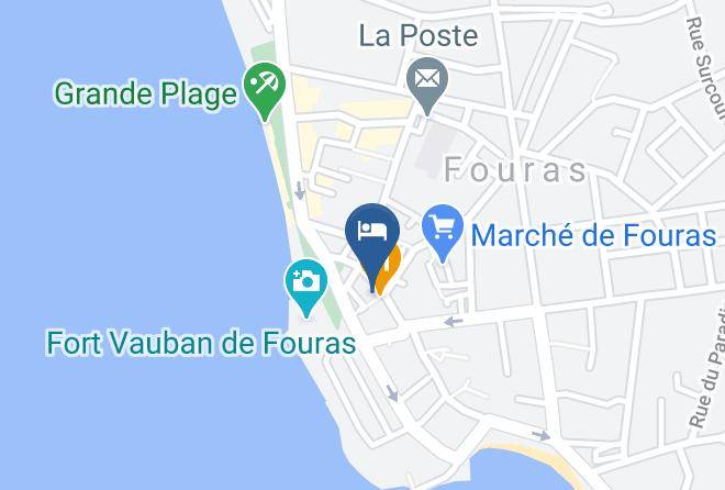 Charente Maritime - Hotel Restaurant Le Galet Bleu Maps