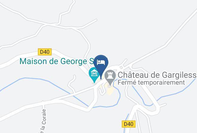 Indre - Hotel Restaurant Le George Sand Maps