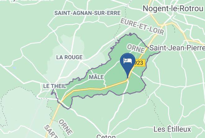 Orne - Hotel Restaurant Le Gibet Maps