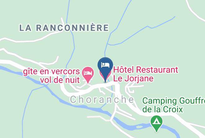 Isere - Hotel Restaurant Le Jorjane Maps