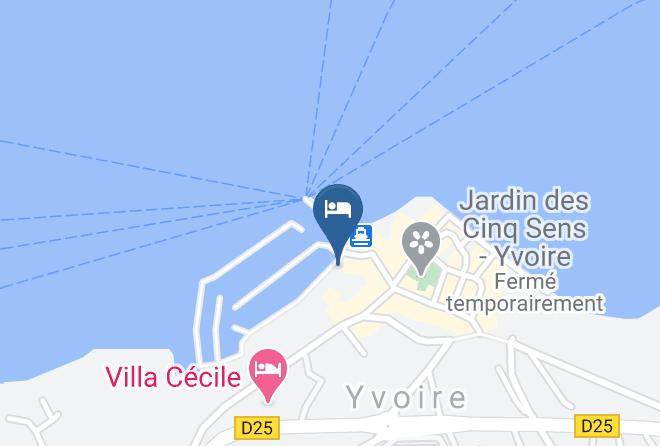Haute Savoie - Hotel Restaurant Le Jules Verne Maps