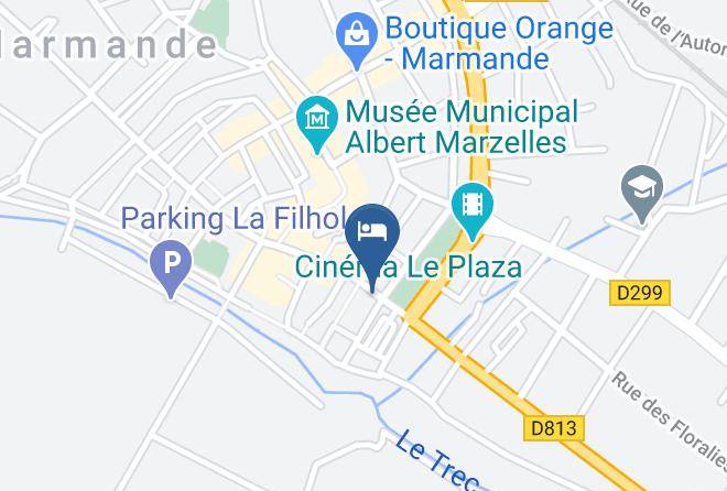 Lot Et Garonne - Hotel & Restaurant Le Lion D'or Marmande Maps