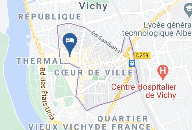 Allier - Hotel Restaurant Le Lucerne Maps