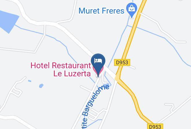 Tarn Et Garonne - Hotel Restaurant Le Luzerta Maps