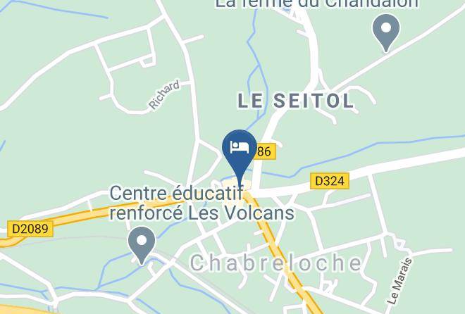 Hotel Restaurant Le Mandrin Map