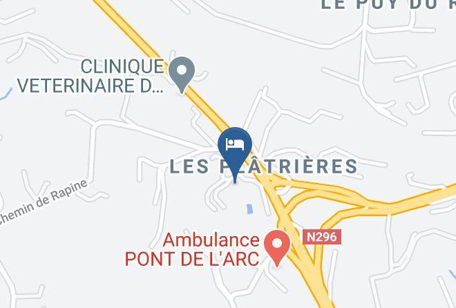 Bouches Du Rhone - Hotel Restaurant Le Mas D'entremont Maps