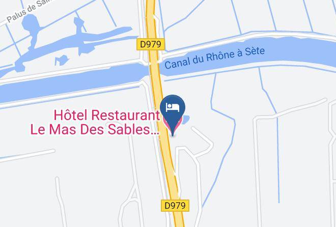 Gard - Hotel Restaurant Le Mas Des Sables Aigues Mortes Maps