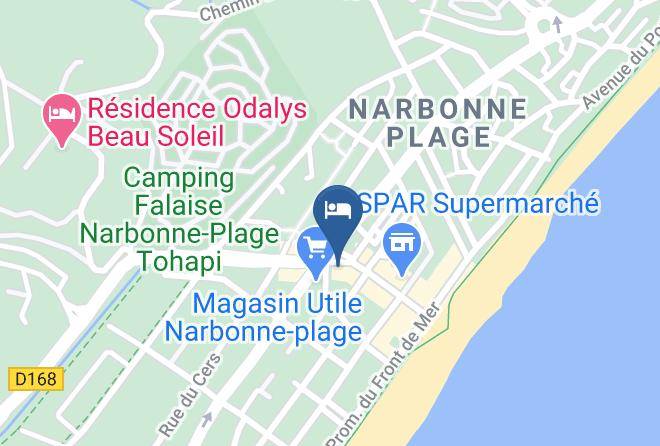 Aude - Hotel Restaurant Le Mirage Maps