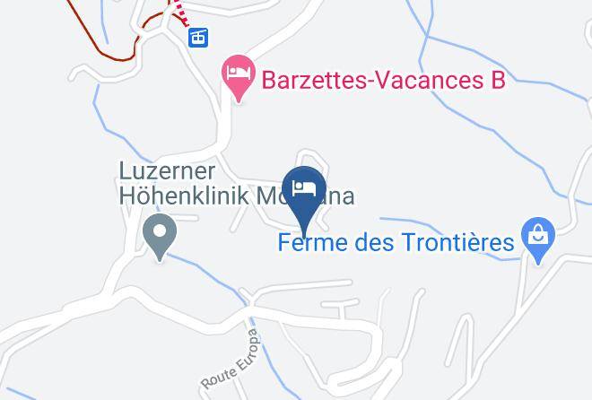 Sierre - Hotel Restaurant Le Mont Paisible Maps