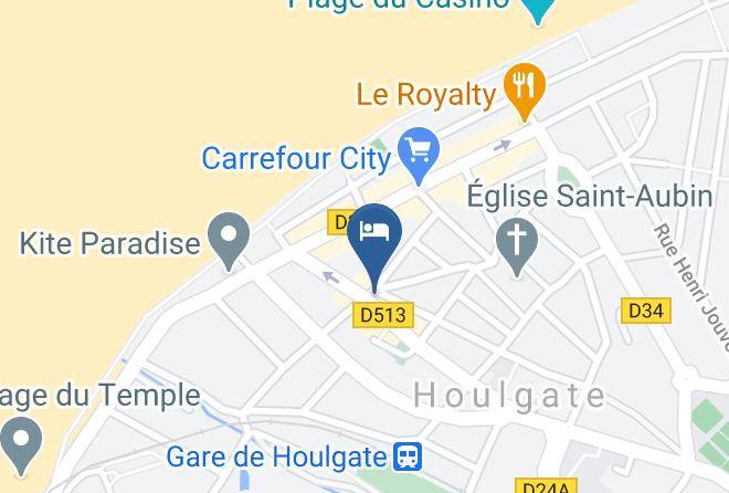 Hotel Restaurant Le Normand Map