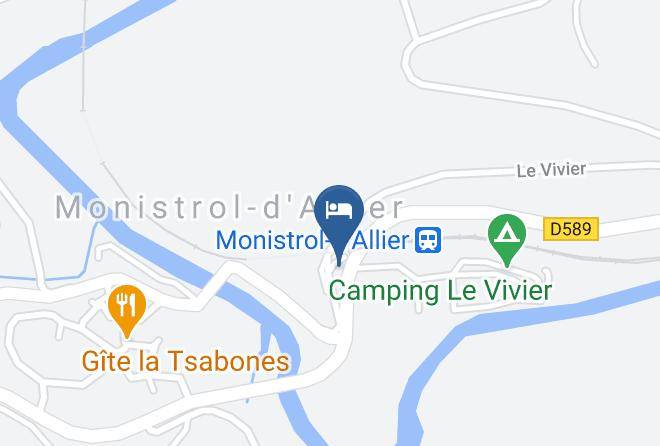 Haute Loire - Hotel Restaurant Le Pain De Sucre Maps