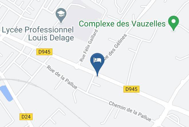 Charente - Logis Hotel Le Passiflore Maps