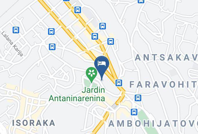 Antananarivo Renivohitra - Hotel Restaurant Le Pave Maps
