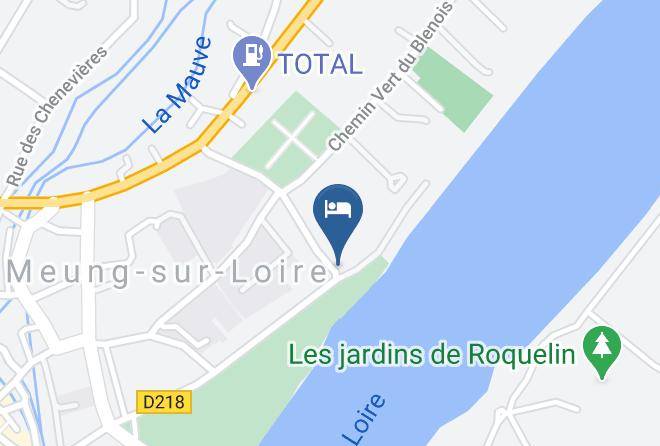 Loiret - Hotel Restaurant Le Relais Louis Xi A Meung Sur Loire Maps