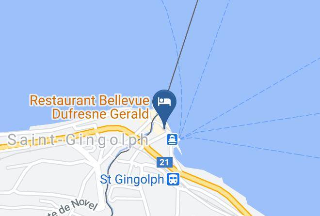 Monthey - Hotel Restaurant Le Rivage Chez Monmon Maps