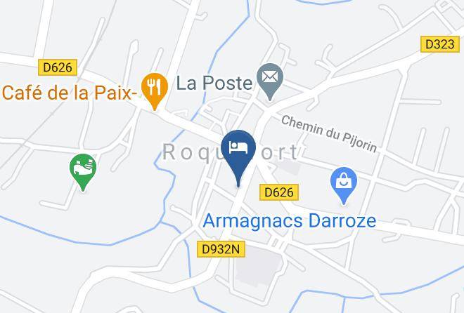 Landes - Hotel Restaurant Le Saint Vincent Maps