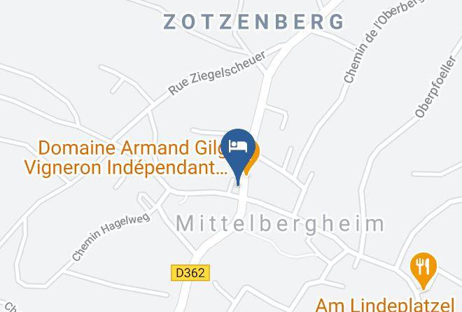Bas Rhin - Hotel Restaurant Le Sarment Maps
