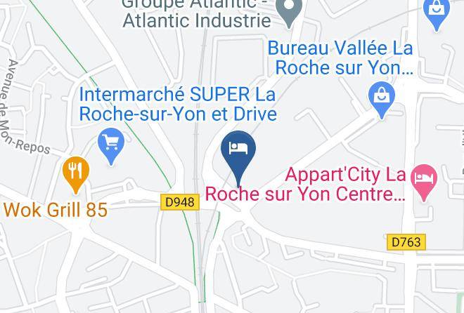 Hotel Restaurant Le Sully Map