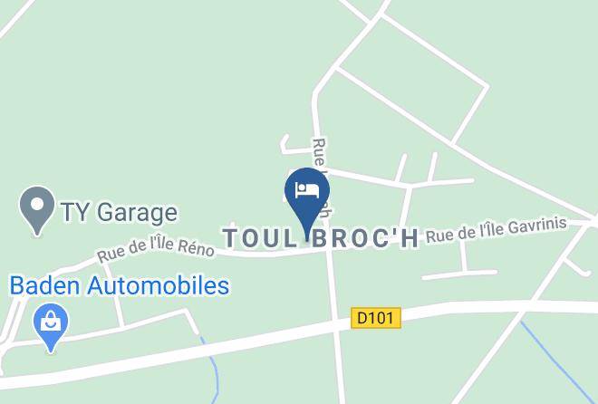 Morbihan - Hotel Restaurant Le Toul'broch Maps