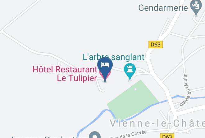 Marne - Hotel Restaurant Le Tulipier Maps