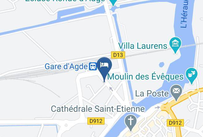 Herault - Hotel Restaurant Le Victor Hugo Maps