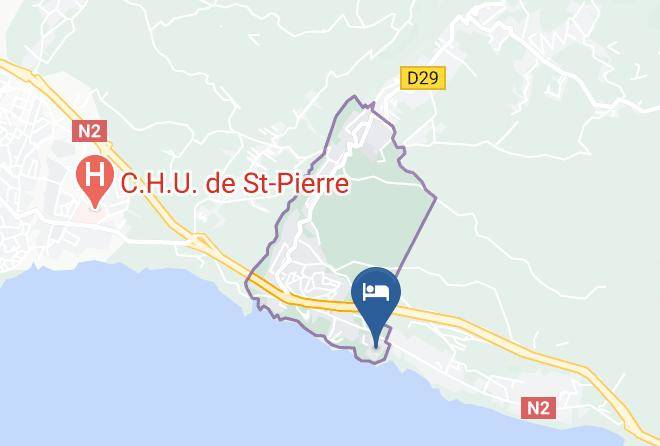 Saint Pierre - Hotel Restaurant Le Victoria Maps