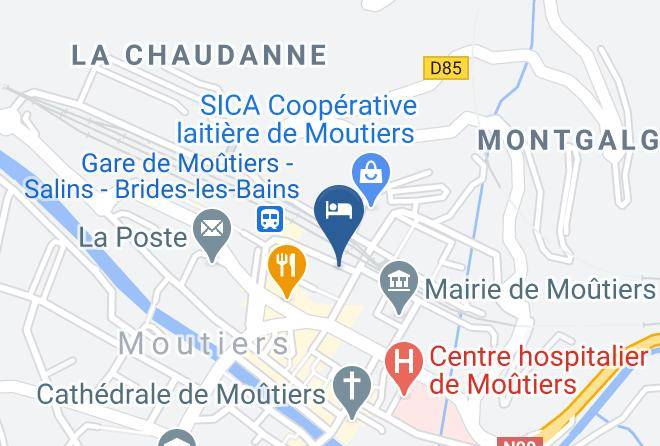 Savoie - Hotel Restaurant Le Welcome Maps