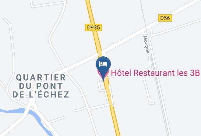 Hautes Pyrenees - Hotel Restaurant Les 3b Maps