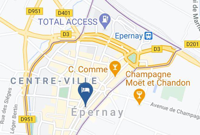 Hotel Restaurant Les Berceaux Map