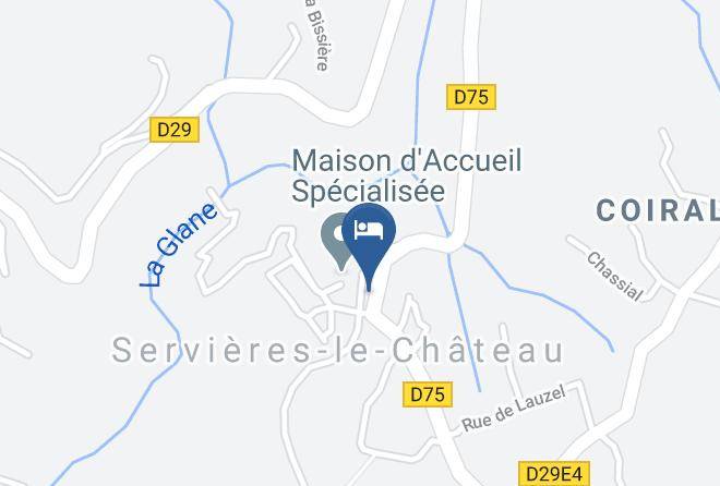 Hotel Restaurant Les Contes De Bruyeres Map