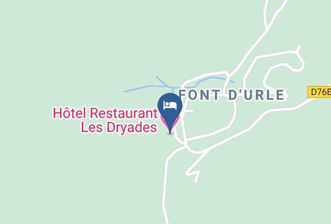 Drome - Hotel Restaurant Les Dryades Maps