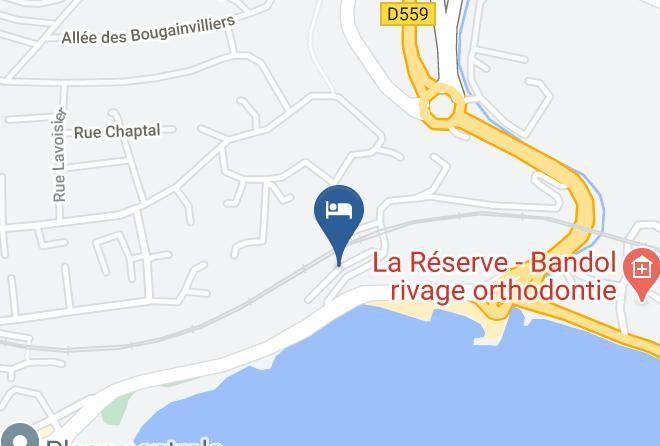 Var - Hotel Restaurant Les Galets Maps