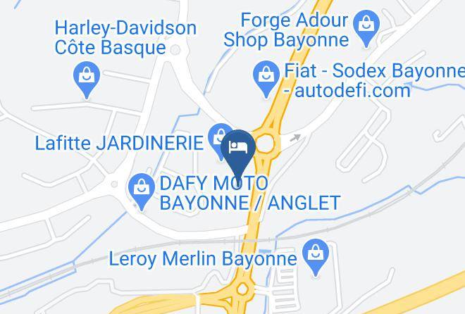 Pyrenees Atlantiques - Hotel Restaurant Les Genets Maps