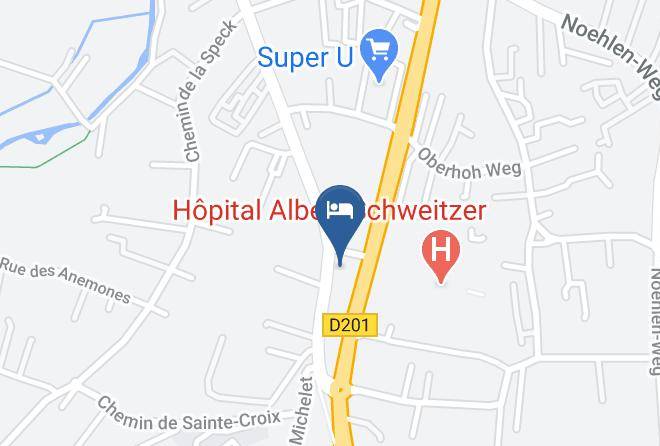 Haut Rhin - Hotel Les Maraichers Maps