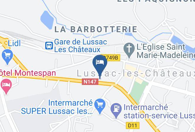 Vienne - Hotel Restaurant Les Orangeries Maps