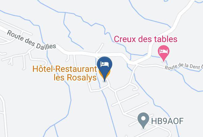 La Veveyse - Hotel Restaurant Les Rosalys Maps