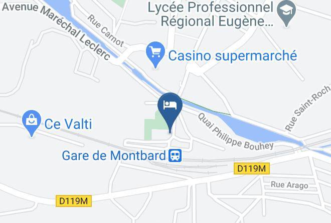 Cote D Or - Hotel Restaurant Les Templiers Maps