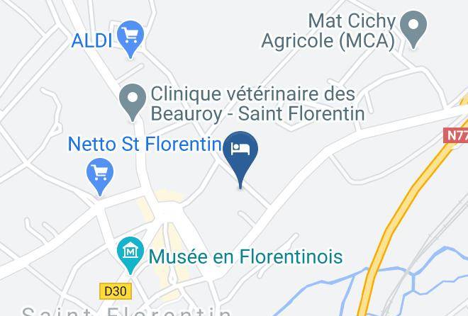 Hotel Restaurant Les Tilleuls Map