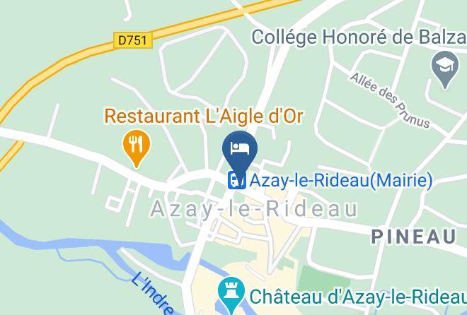 Hotel Restaurant Les Trois Lys Map