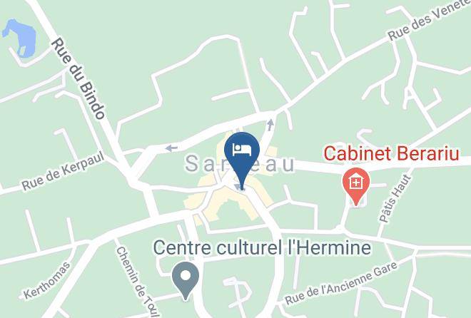 Morbihan - Hotel Restaurant Lesage Maps
