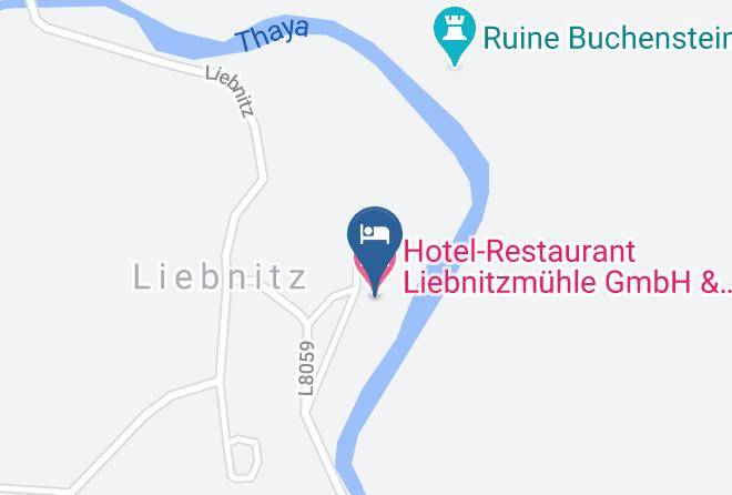 Waidhofen An Der Thaya - Hotel Restaurant Liebnitzmuhle Gmbh & Co Kg Maps