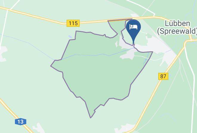 Dahme Spreewald - Hotel & Restaurant Lindengarten Lubben Spreewald Maps